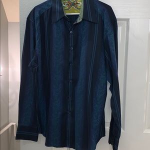 XL Robert Graham long sleeve dress shirt
